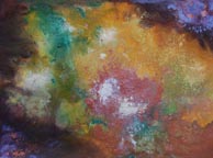 eros mixed media painting